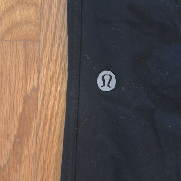 Lululemon sz M men’s pull on track sweatpants black great pre owned condition - Picture 6 of 6